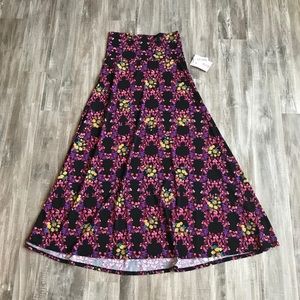 Lularoe Maxi Skirt Floral Small